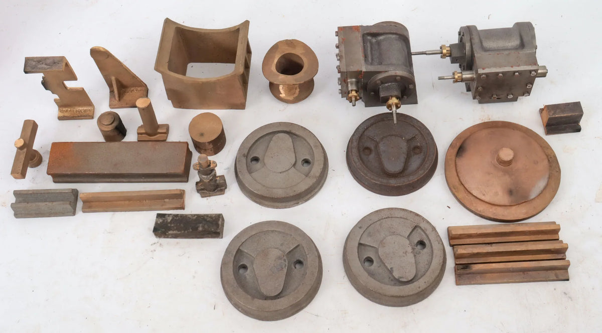 Sweet Pea machined cylinders and castings