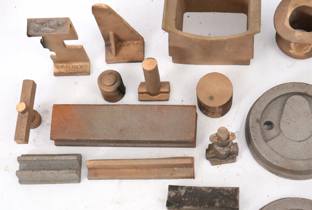 Sweet Pea machined cylinders and castings