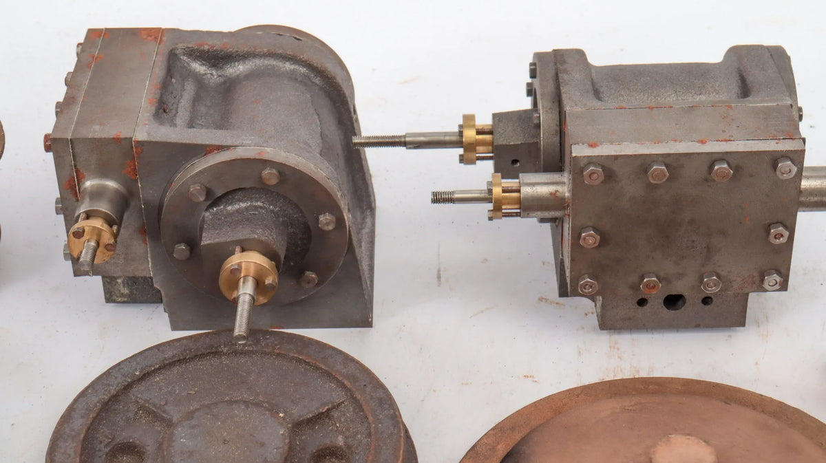Sweet Pea machined cylinders and castings