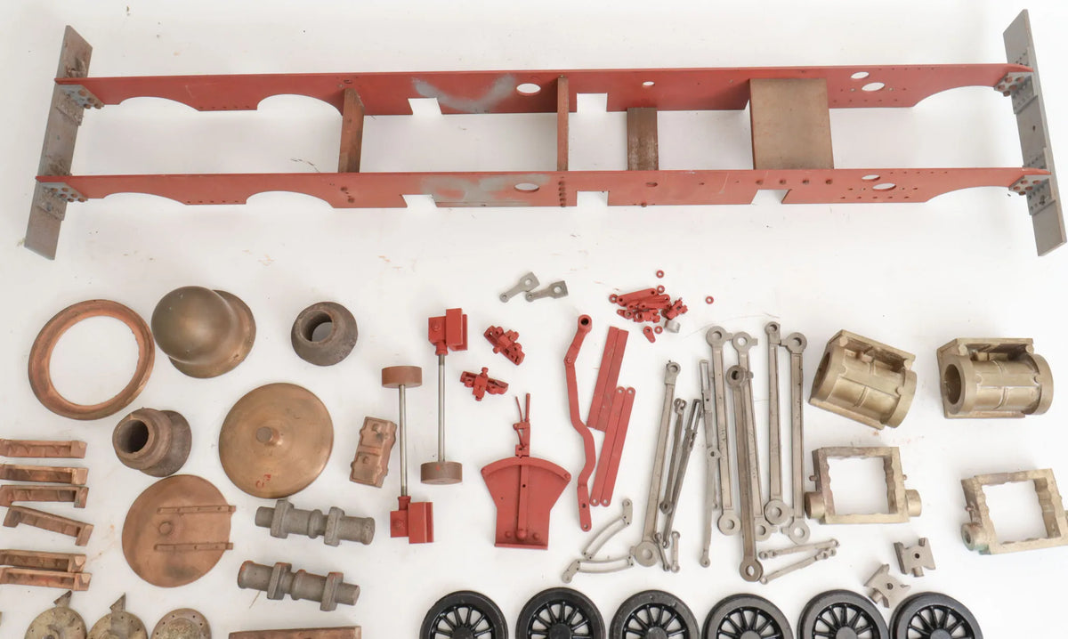 5 inch gauge 2-6-4T castings