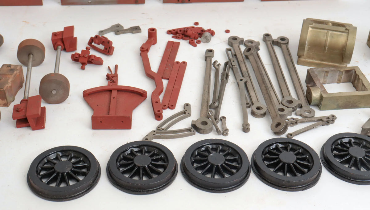 5 inch gauge 2-6-4T castings