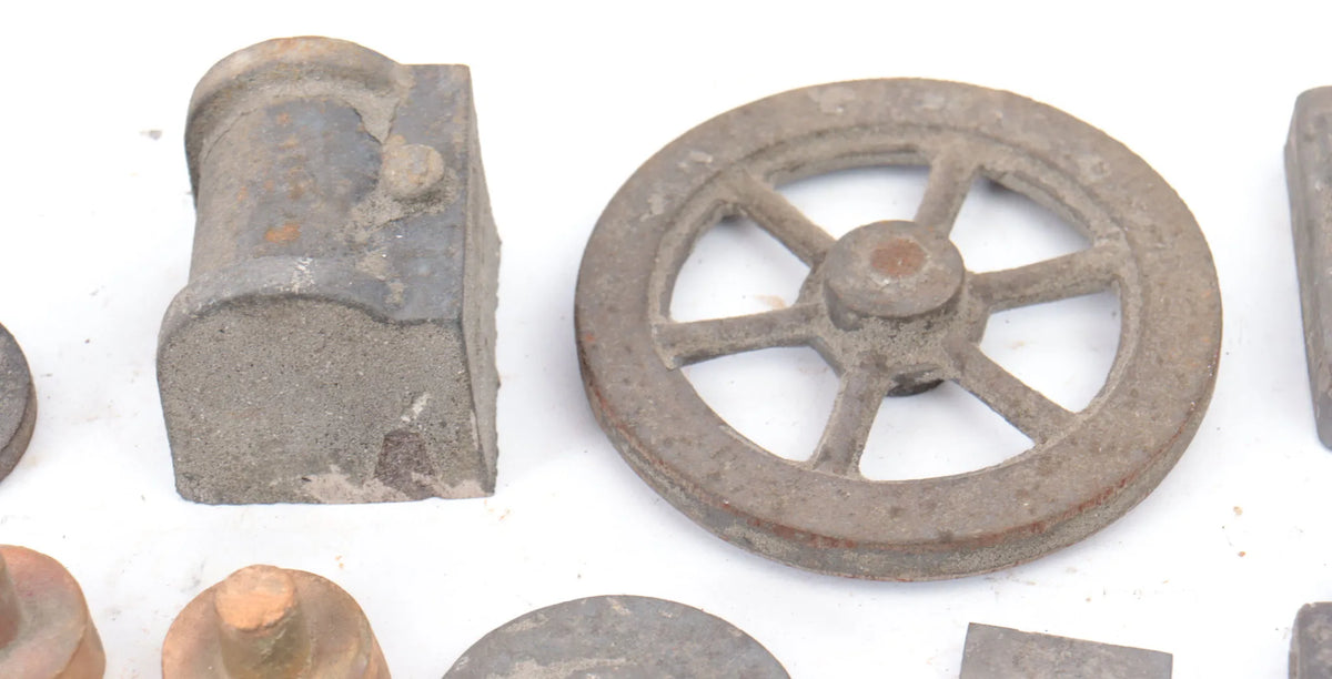 Clarkson horizontal mill engine castings