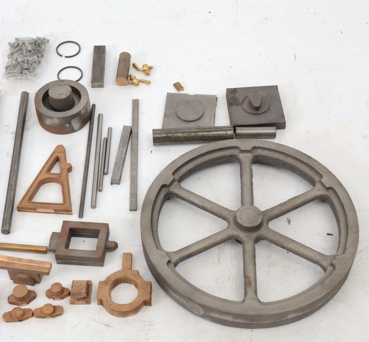 Stuart half beam castings