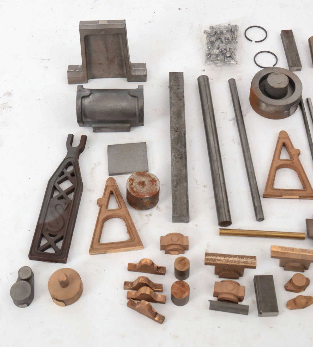 Stuart half beam castings