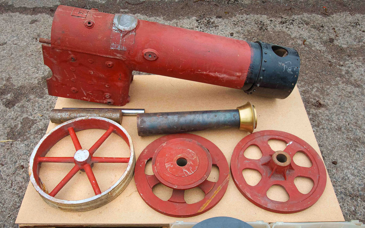 4 inch scale Burrell agricultural engine