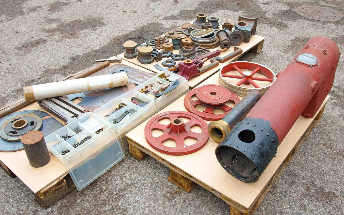 4 inch scale Burrell agricultural engine