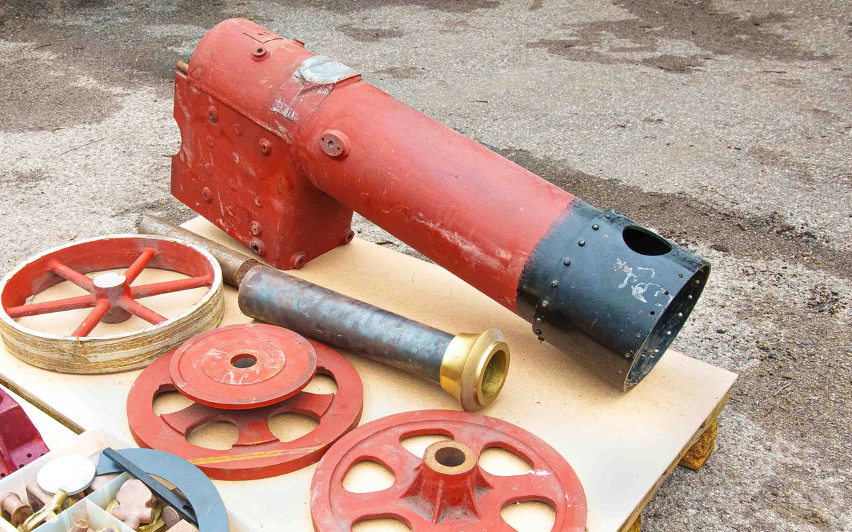 4 inch scale Burrell agricultural engine
