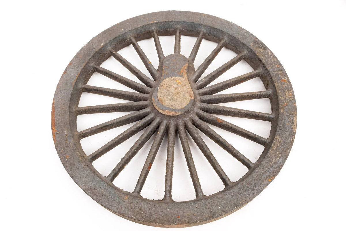 Four 7 1/4 inch gauge GWR 6' 8 1/2" driving wheel castings