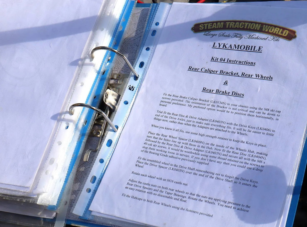 Steam Traction World Series 2 "Lykamobile" steam car