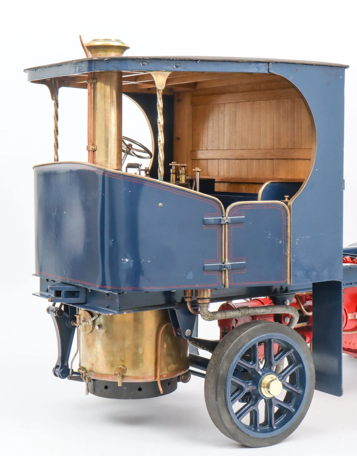 2 inch scale Clayton steam wagon