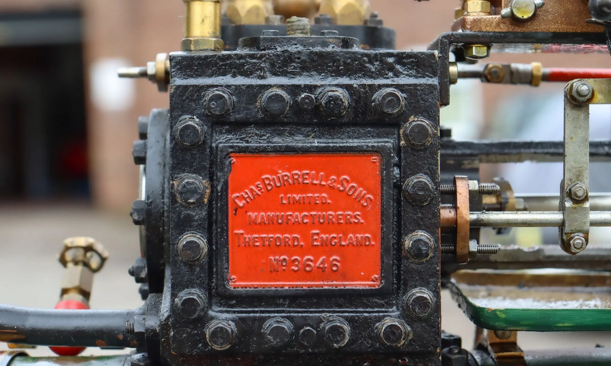 2 inch scale Burrell Gold Medal tractor