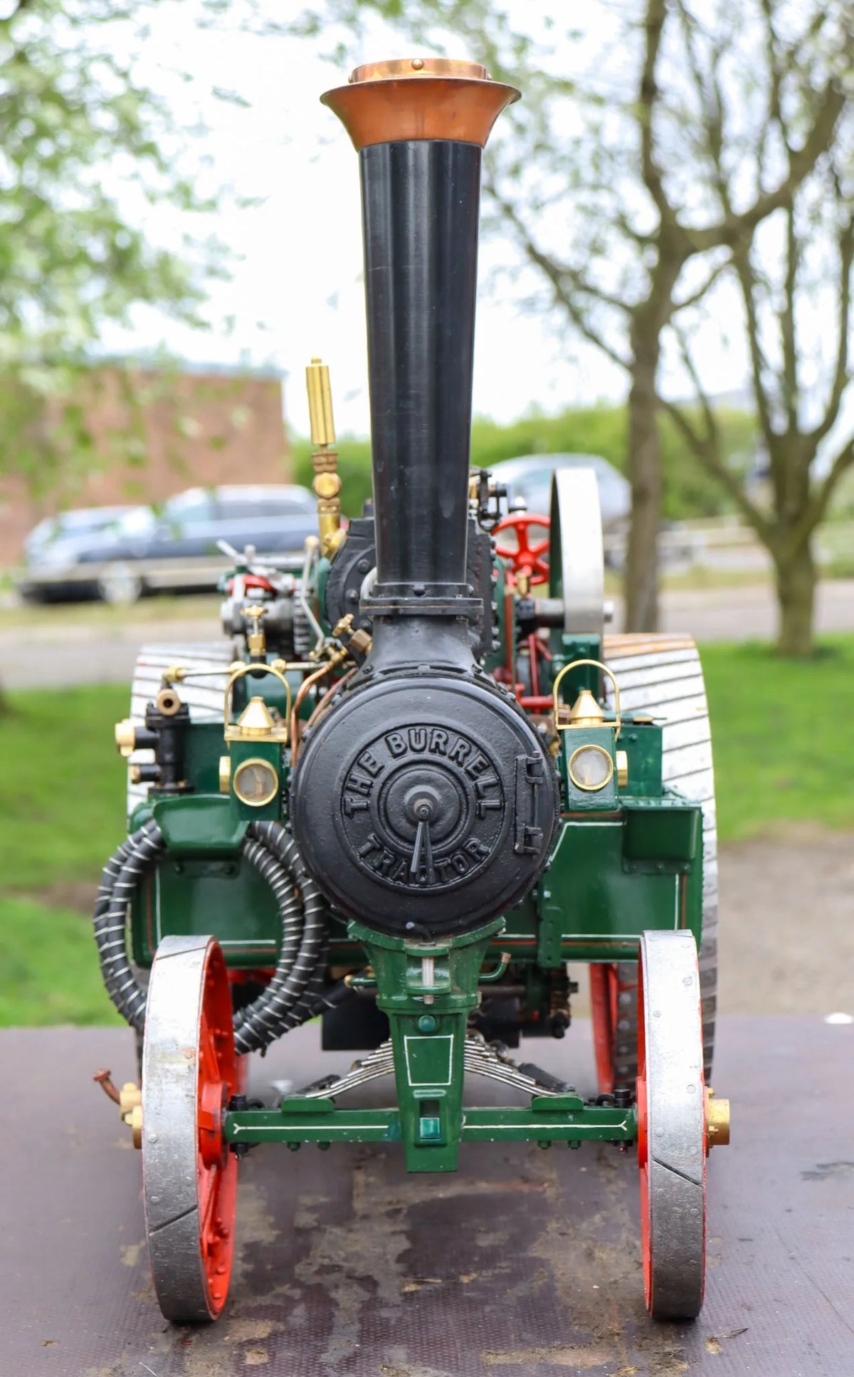 2 inch scale Burrell Gold Medal tractor