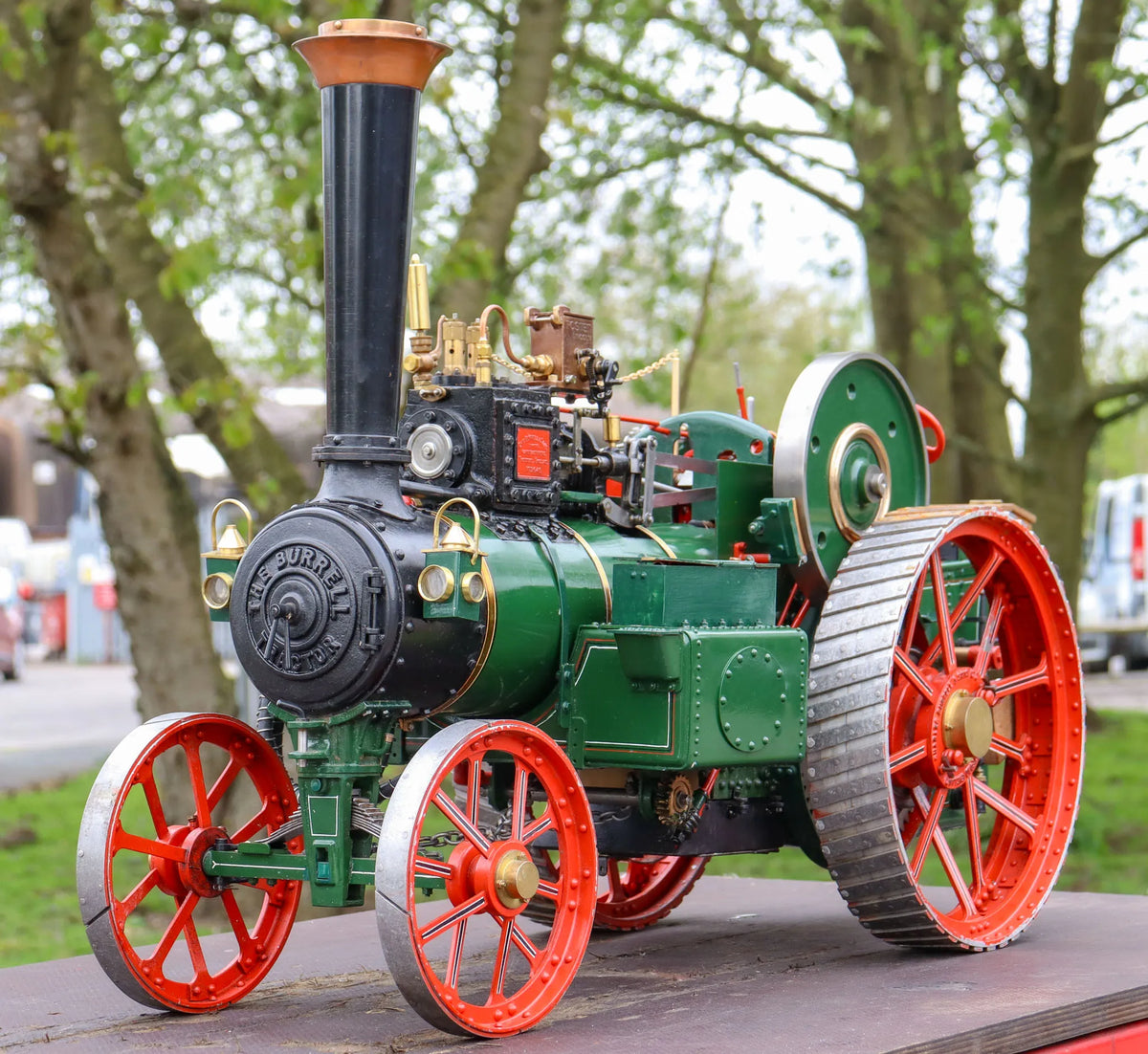 2 inch scale Burrell Gold Medal tractor