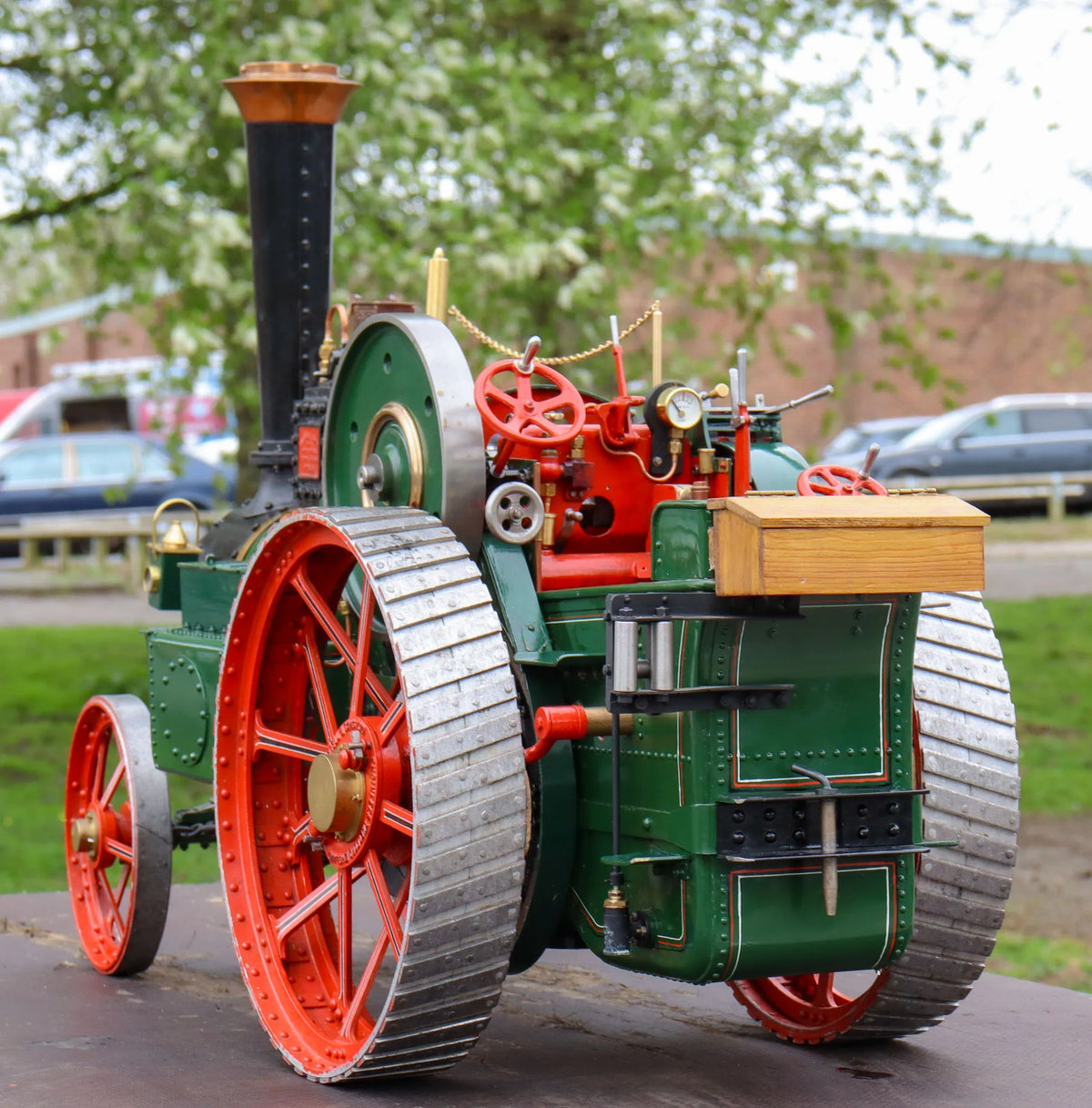 2 inch scale Burrell Gold Medal tractor