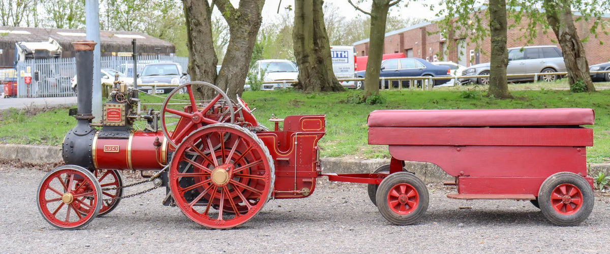 3 inch scale Burrell agricultural engine