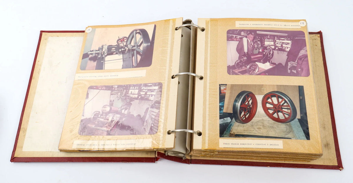 3 inch scale Burrell agricultural engine