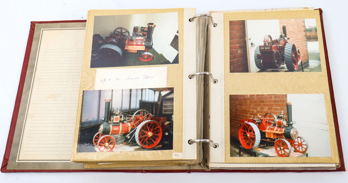3 inch scale Burrell agricultural engine
