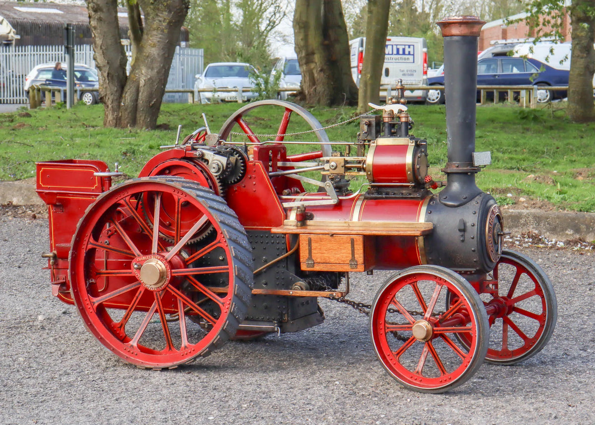 3 inch scale Burrell agricultural engine
