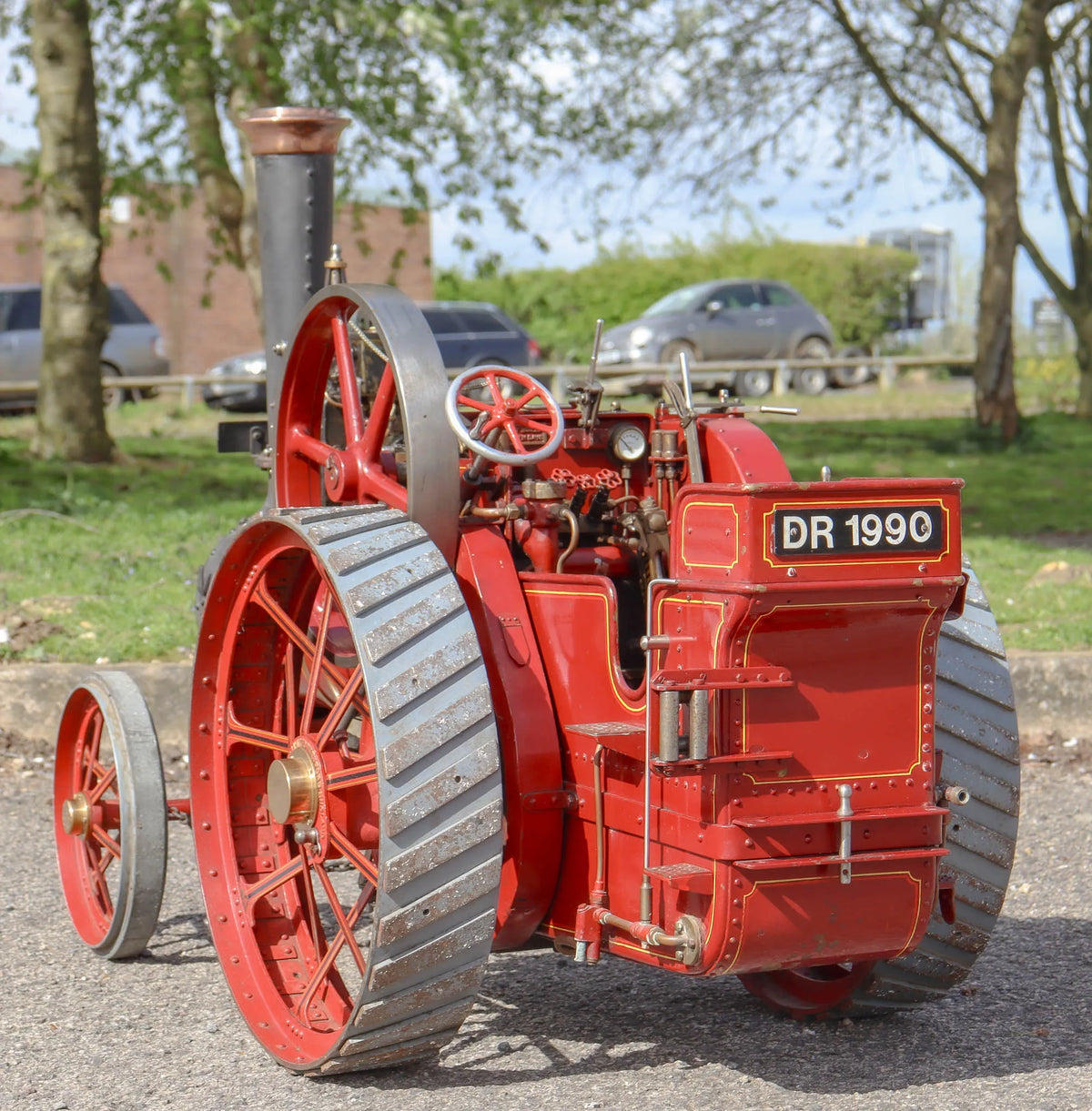 3 inch scale Burrell agricultural engine