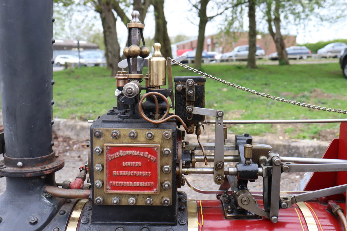 3 inch scale Burrell agricultural engine