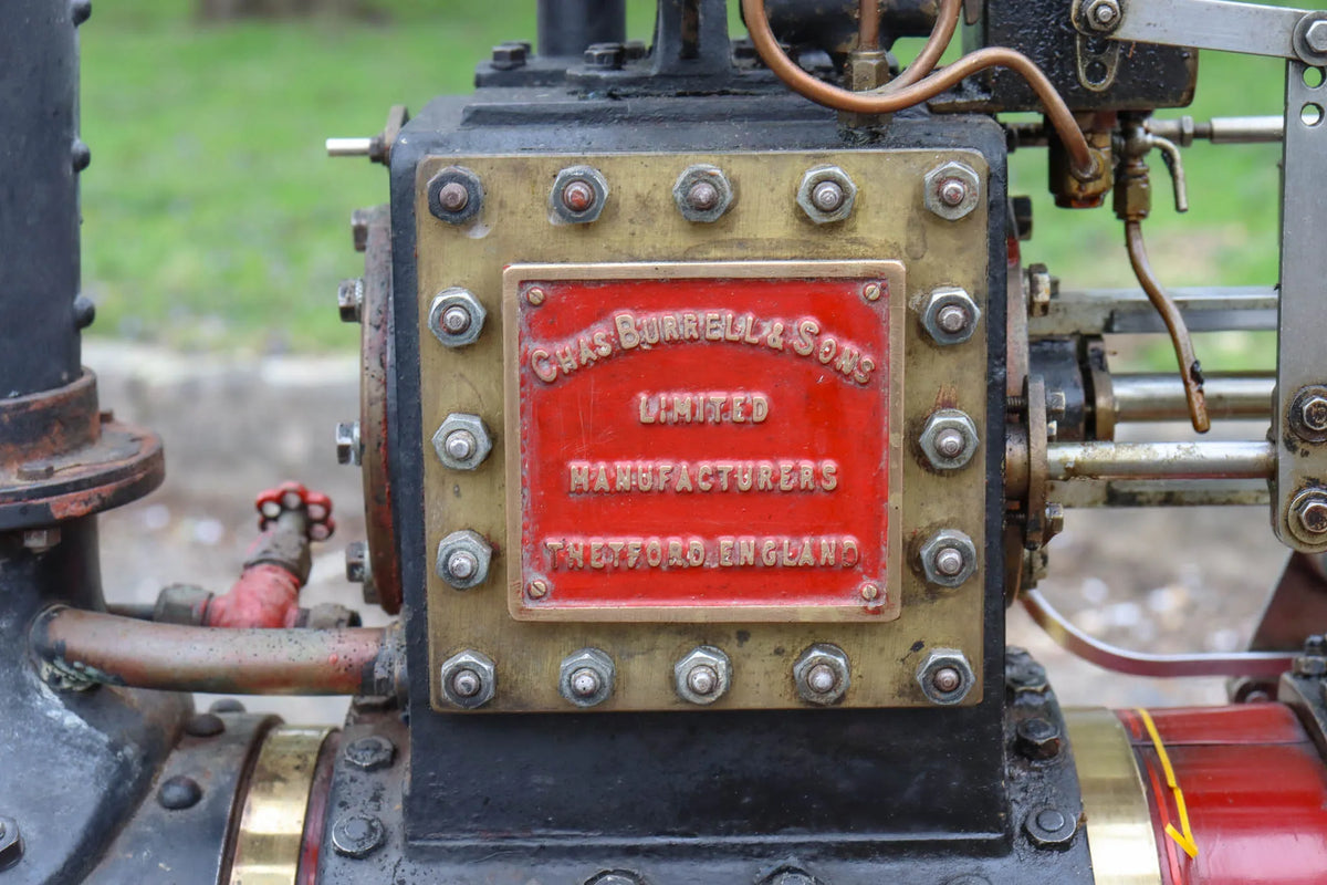 3 inch scale Burrell agricultural engine