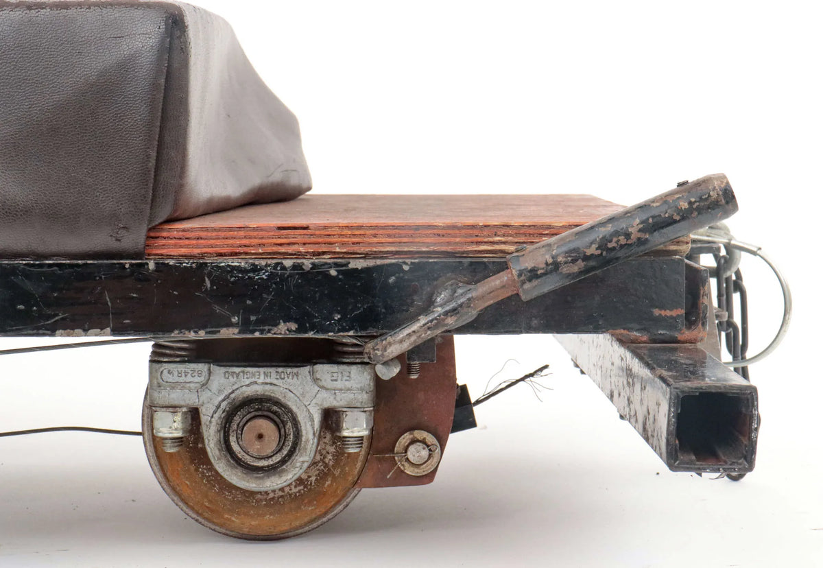 5 inch gauge braked driving truck
