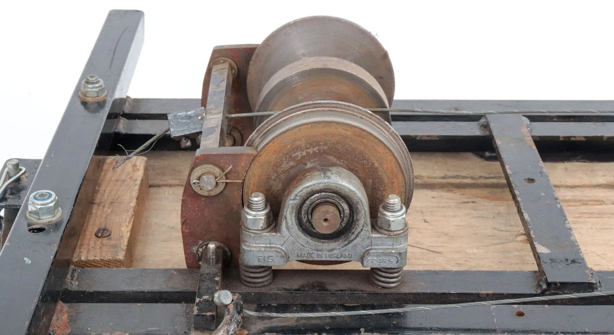 5 inch gauge braked driving truck