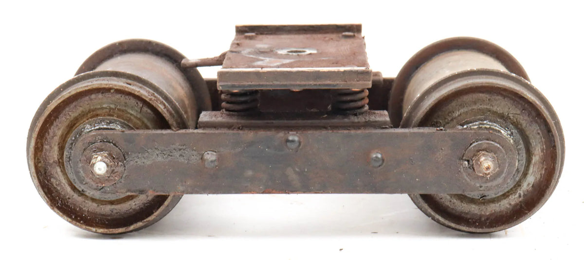 Four 5 inch gauge bogies