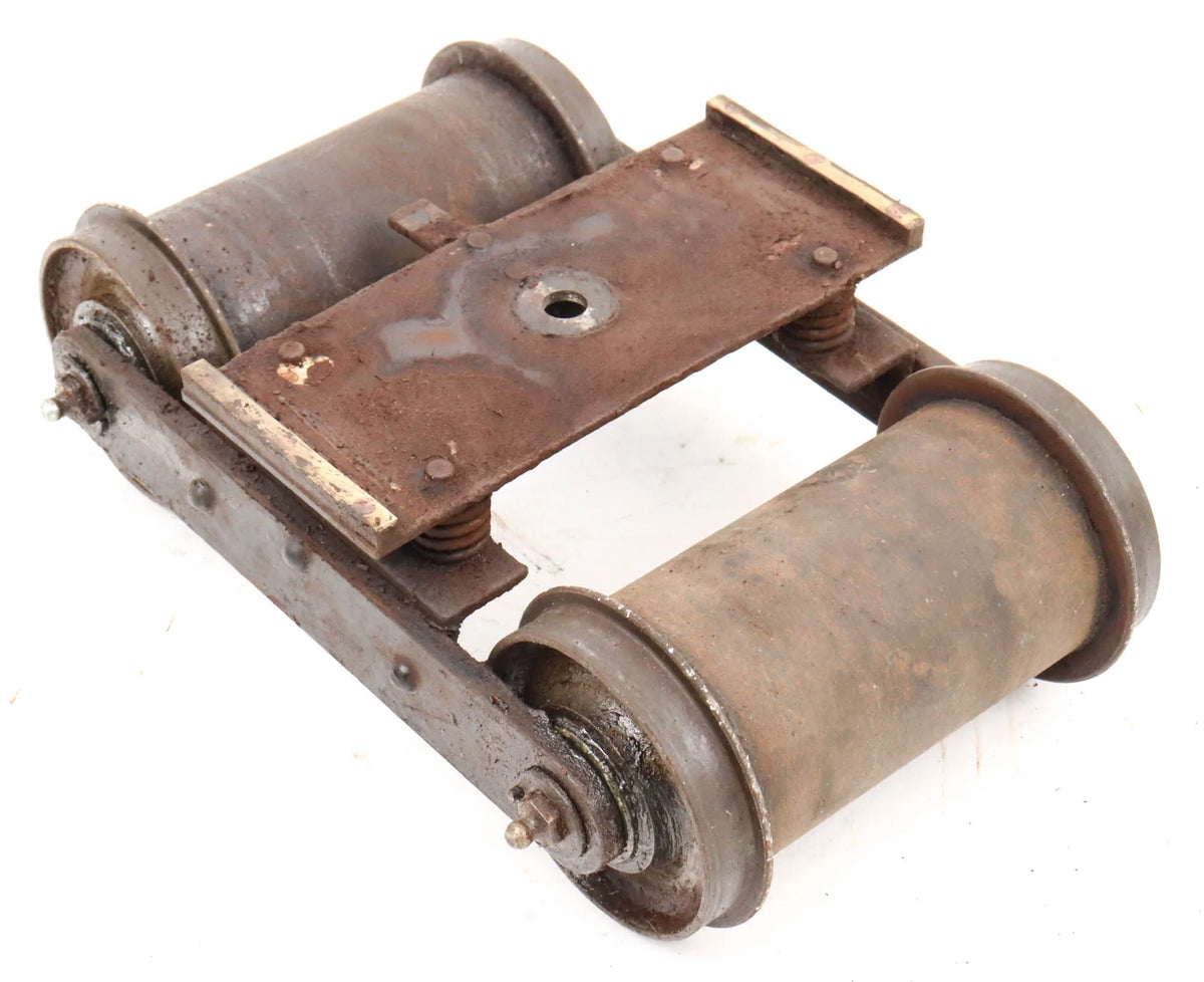 Four 5 inch gauge bogies