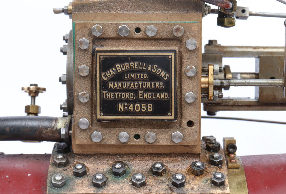 2 inch scale Burrell steam roller