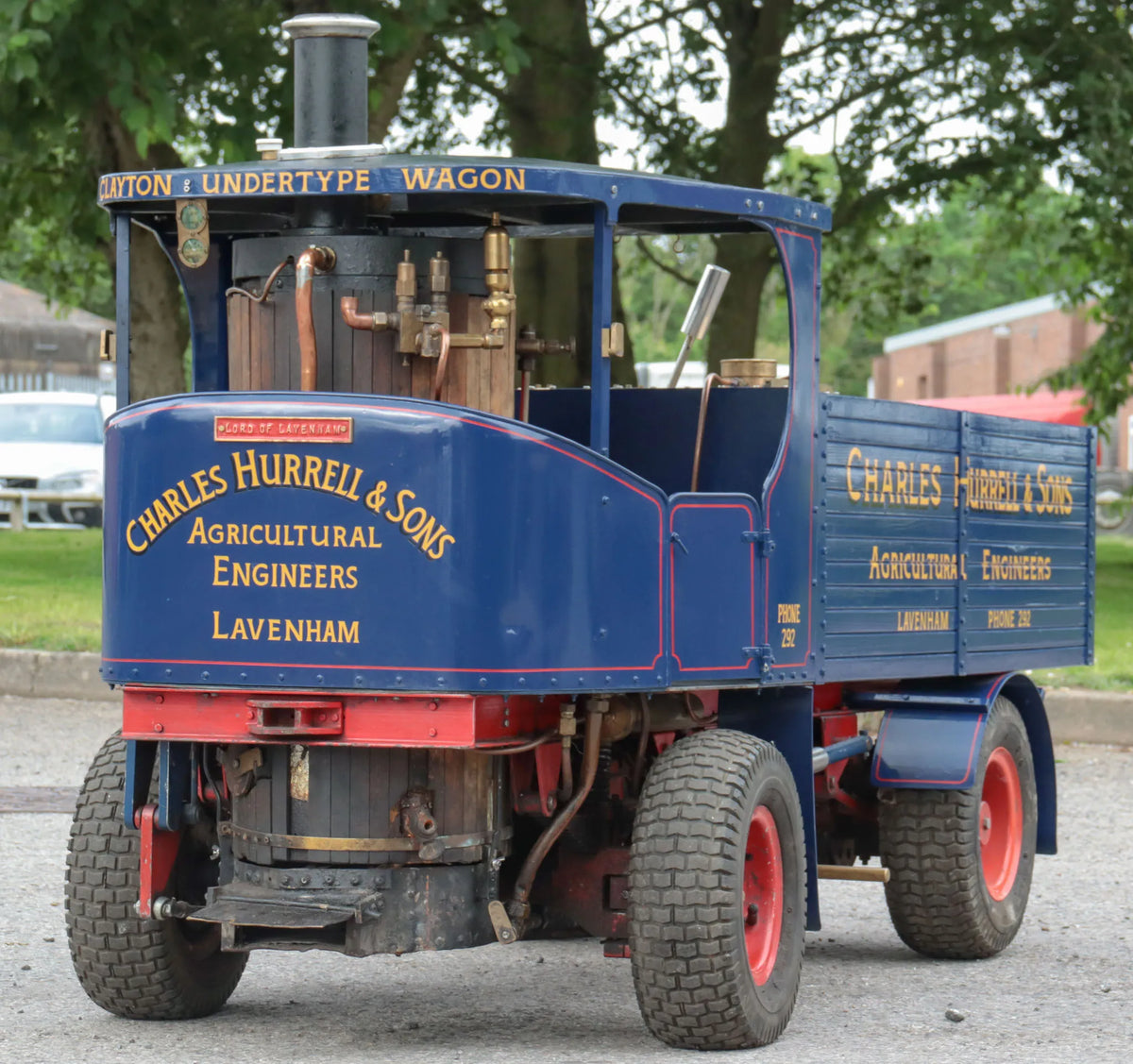 4 inch scale Clayton wagon