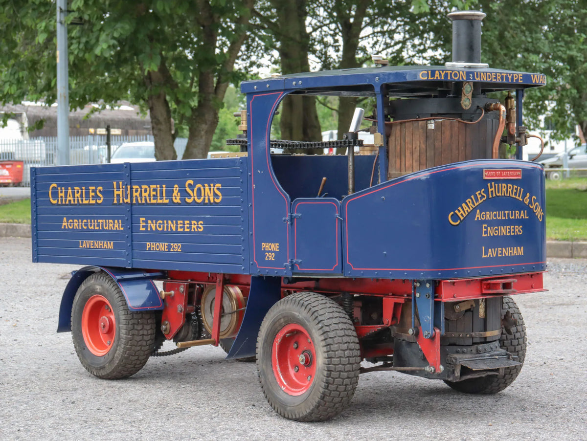 4 inch scale Clayton wagon