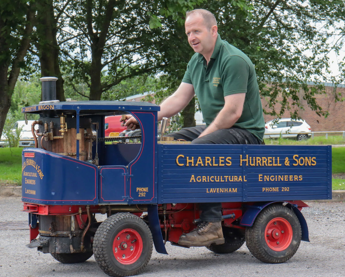 4 inch scale Clayton wagon