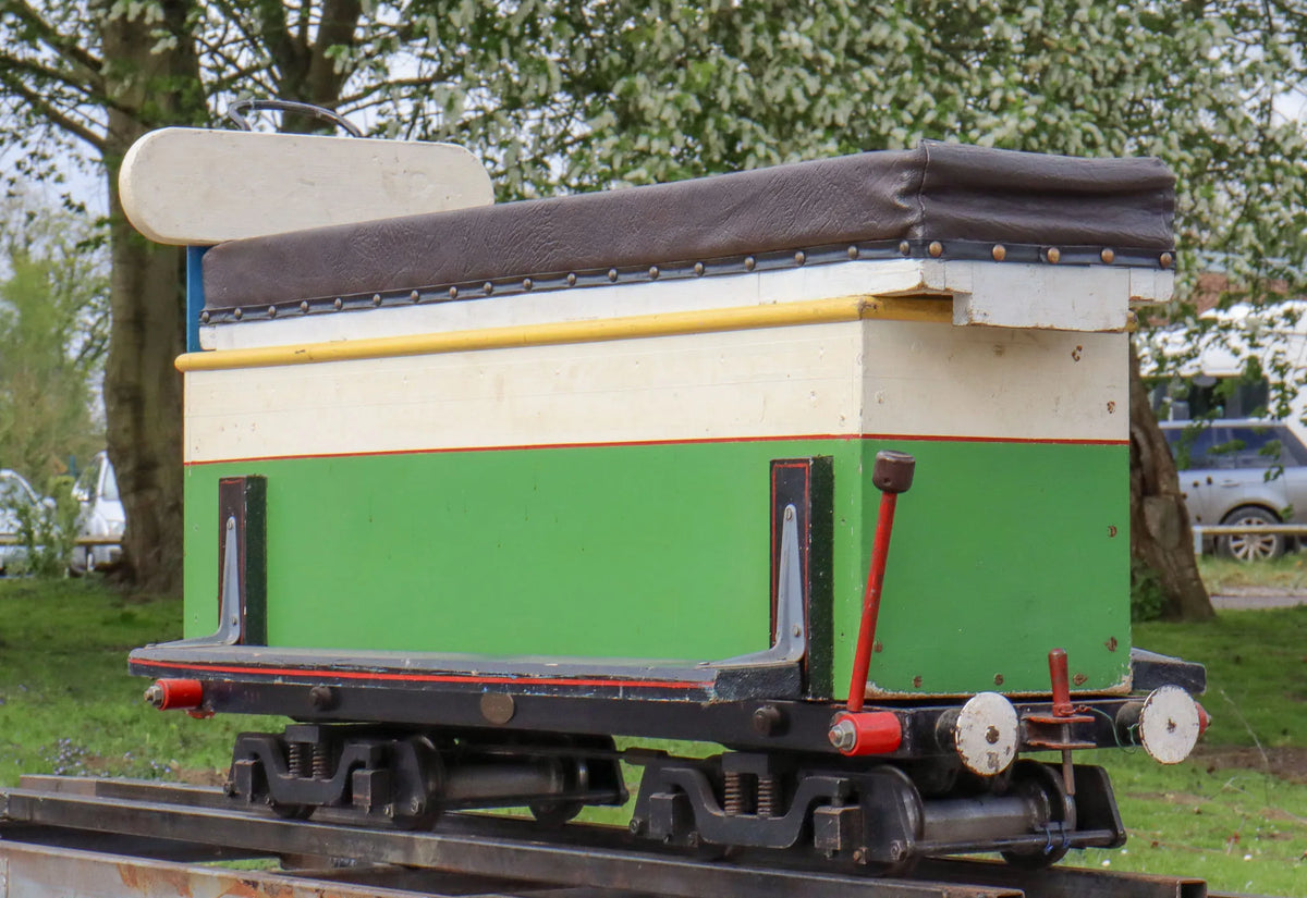 5 inch gauge bogie braked driving truck