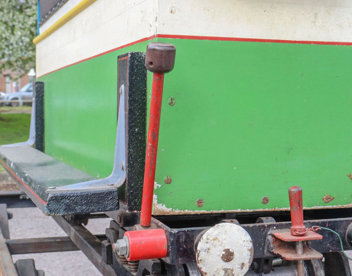 5 inch gauge bogie braked driving truck