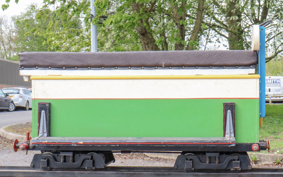 5 inch gauge bogie braked driving truck