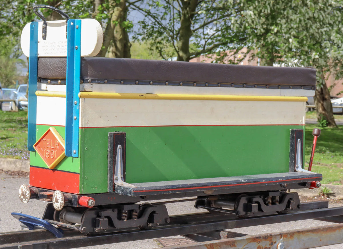 5 inch gauge bogie braked driving truck