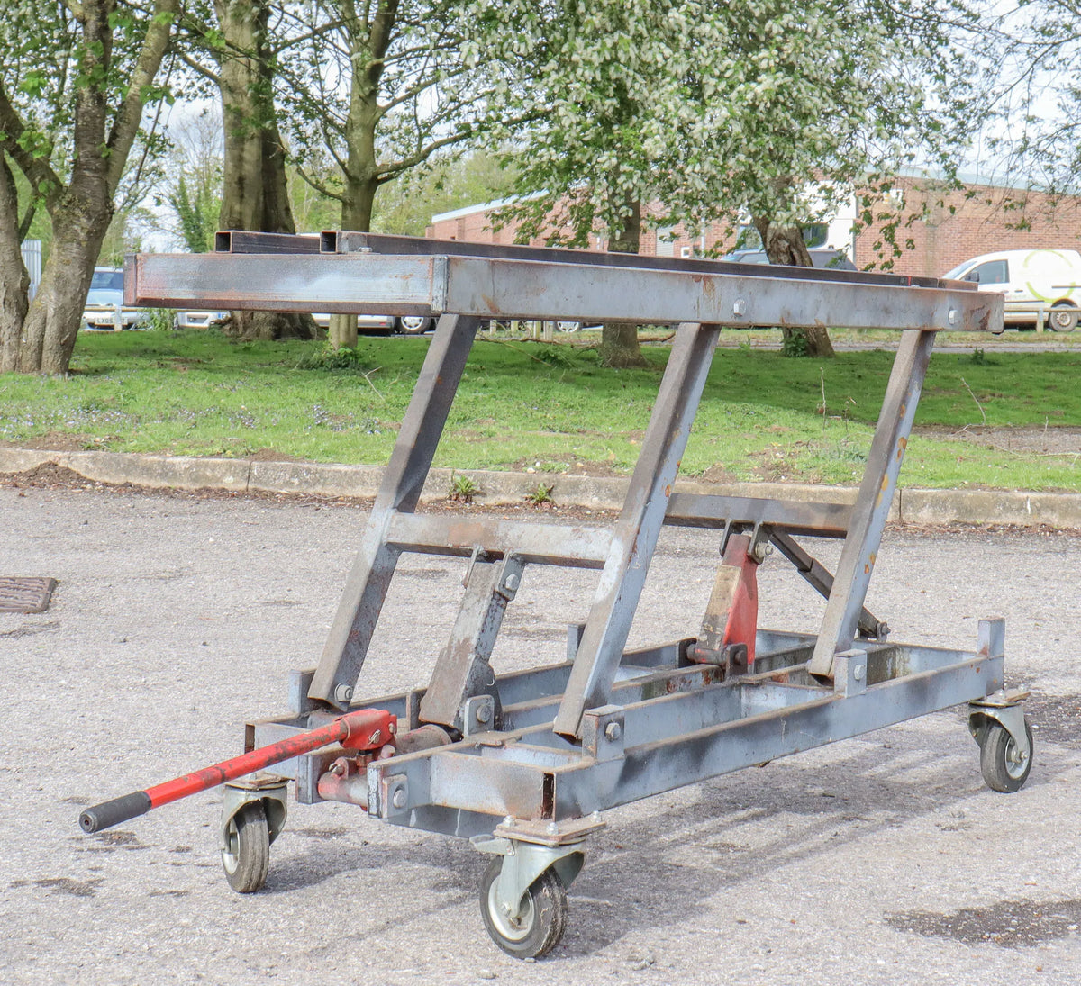 5 inch gauge hydraulic stand