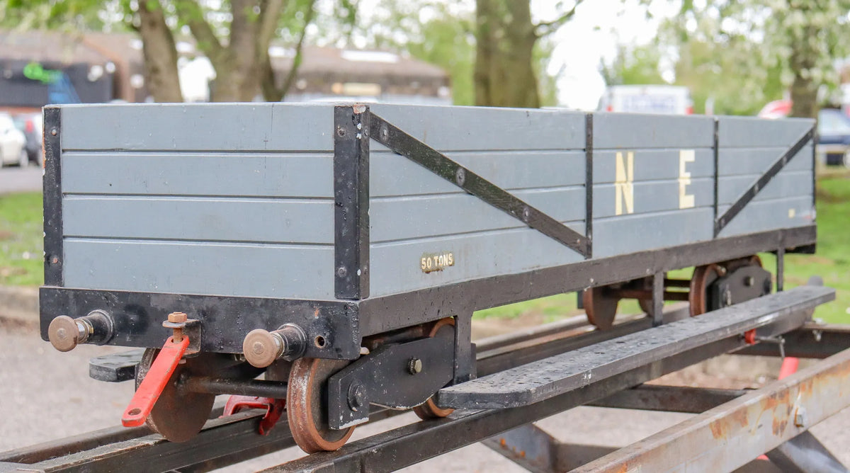 5 inch gauge bogie wagon