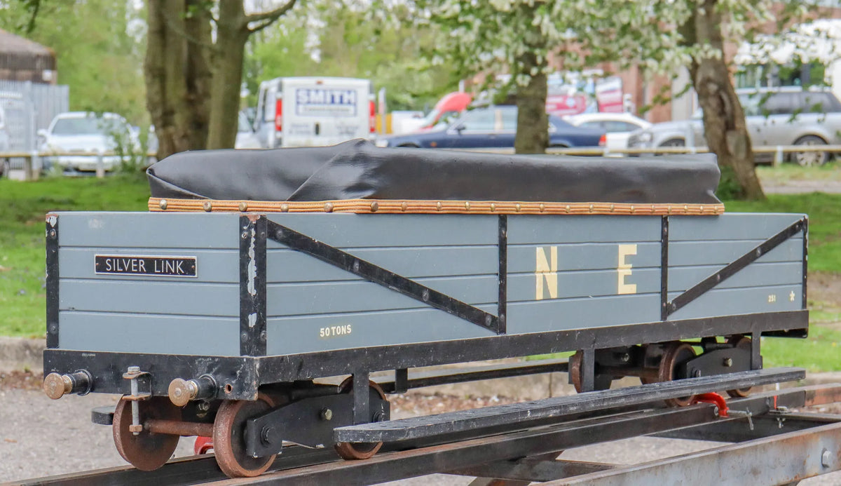 5 inch gauge bogie wagon