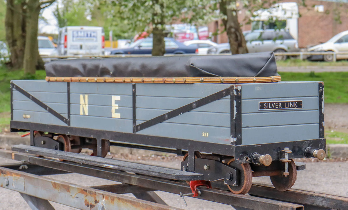 5 inch gauge bogie wagon