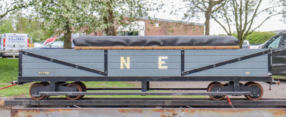 5 inch gauge bogie wagon