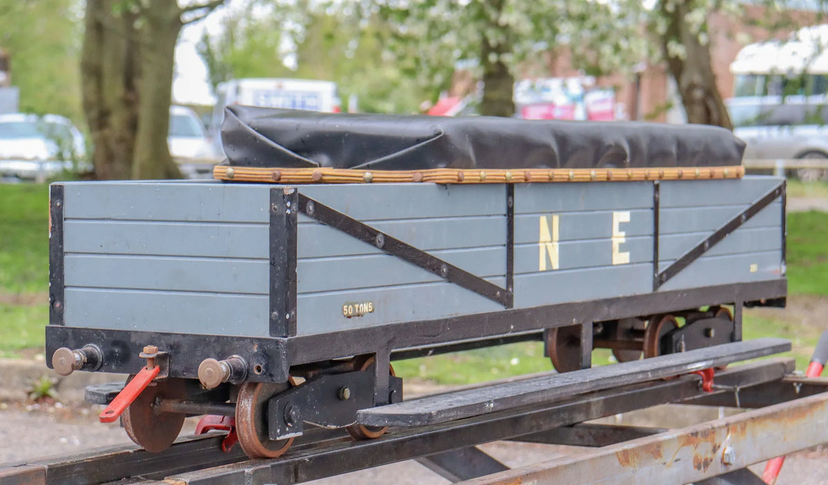 5 inch gauge bogie wagon