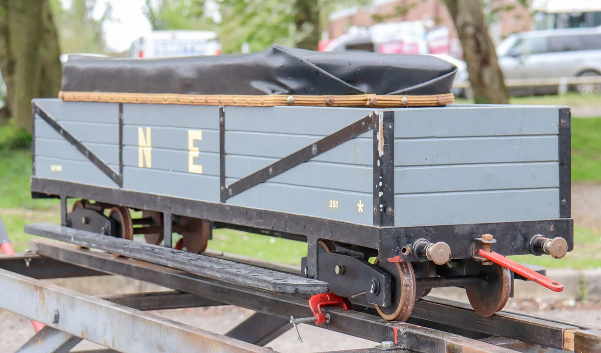 5 inch gauge bogie wagon