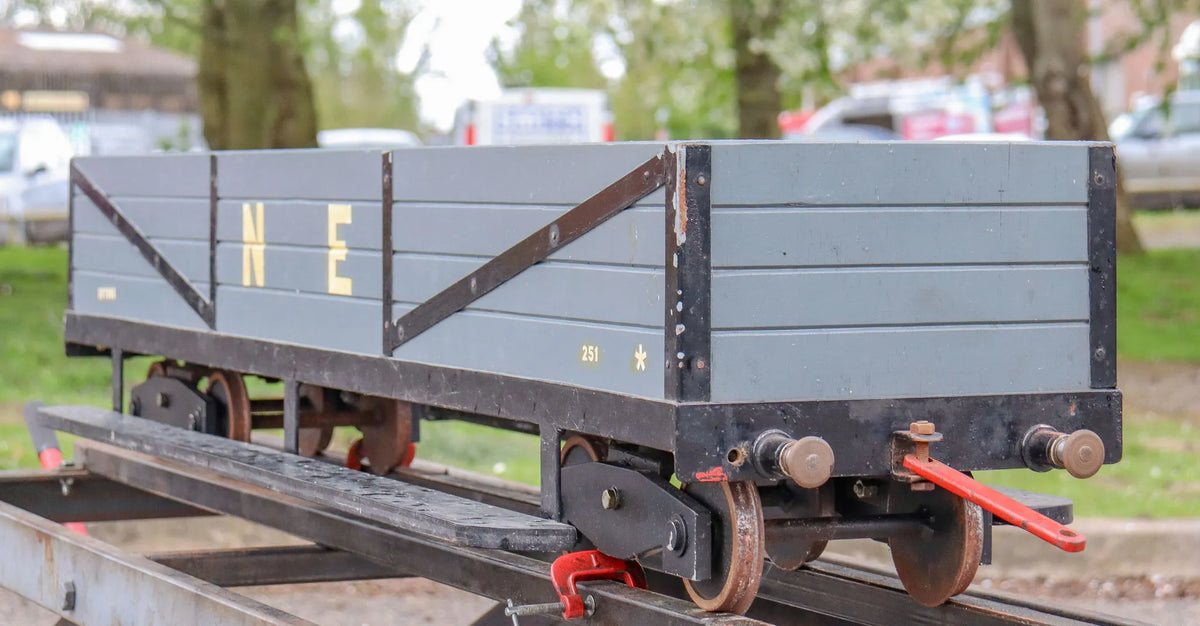 5 inch gauge bogie wagon