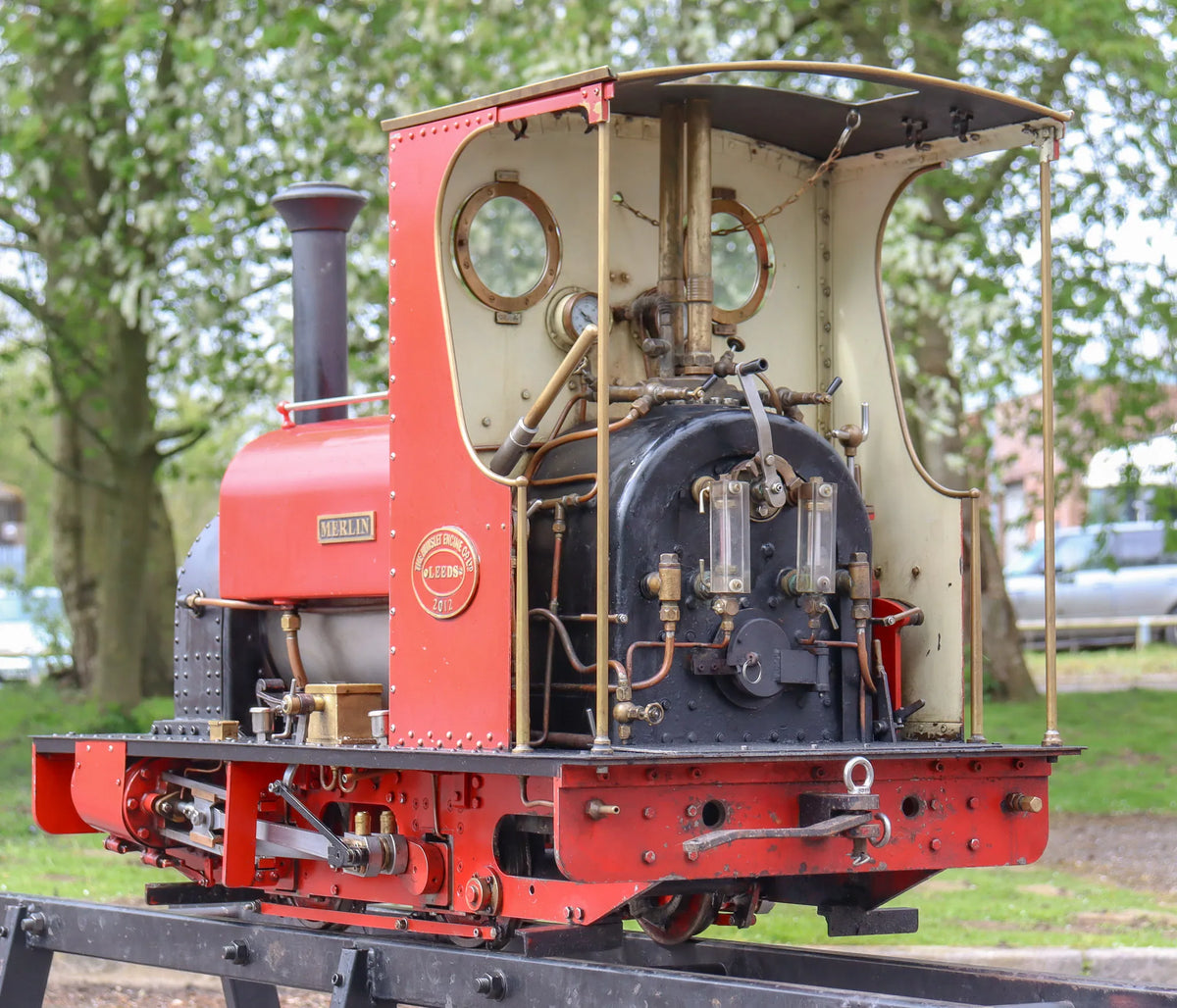 7 1/4 inch narrow gauge Hunslet 0-4-0ST