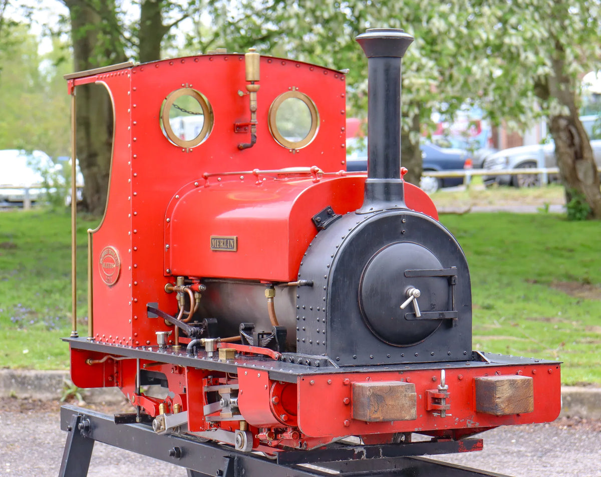 7 1/4 inch narrow gauge Hunslet 0-4-0ST