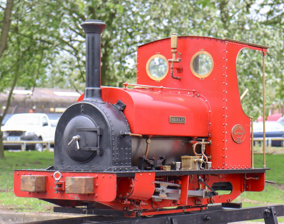 7 1/4 inch narrow gauge Hunslet 0-4-0ST