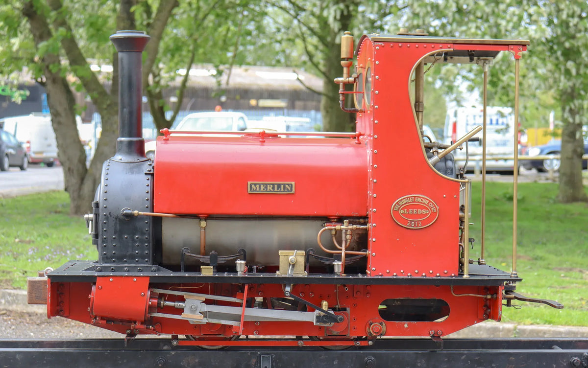 7 1/4 inch narrow gauge Hunslet 0-4-0ST