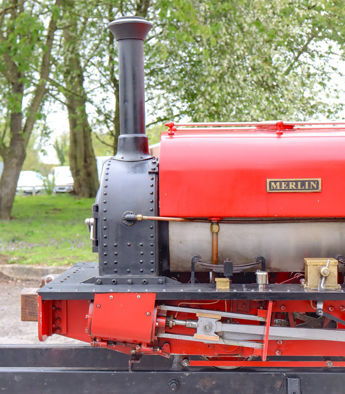 7 1/4 inch narrow gauge Hunslet 0-4-0ST
